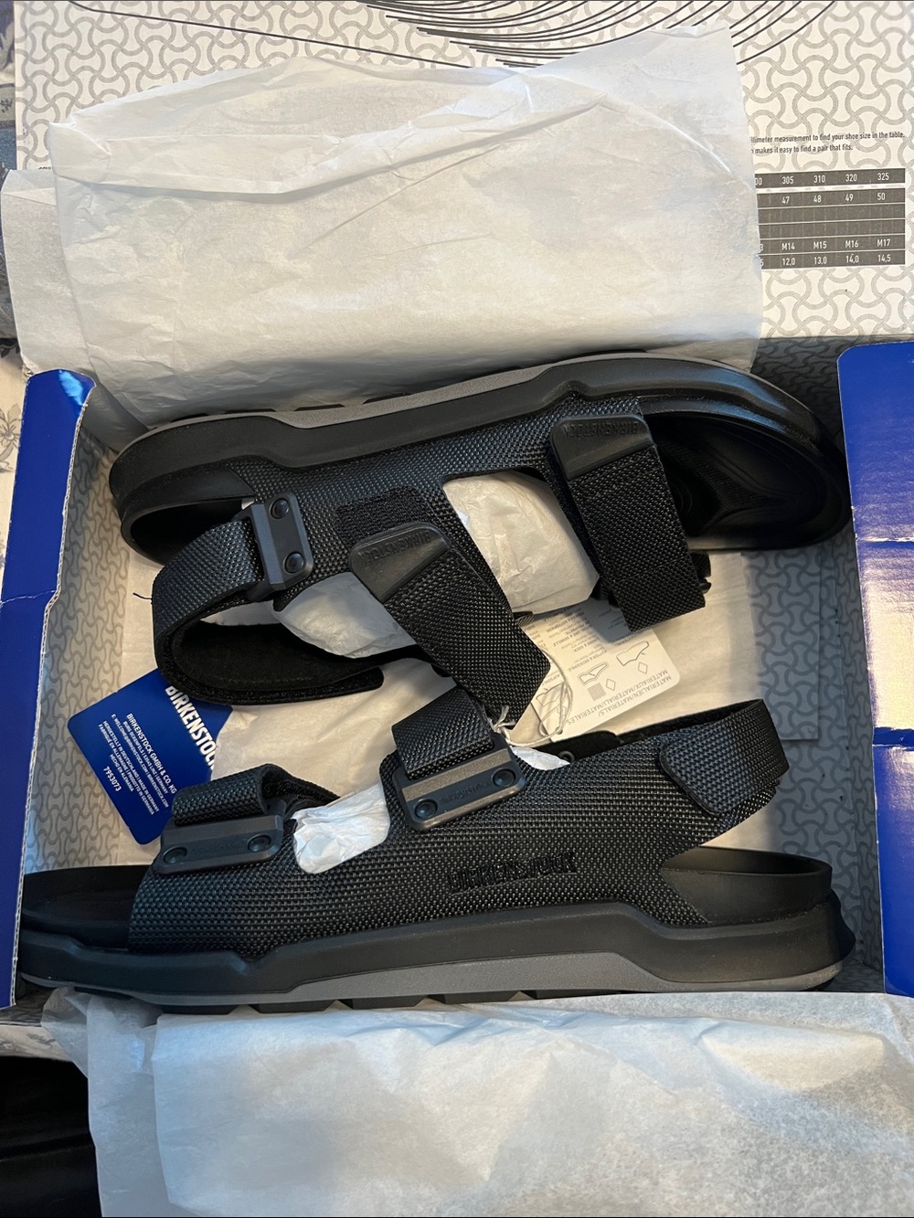 Birkenstock Black Men's Explorer-Style Strap Sandals
